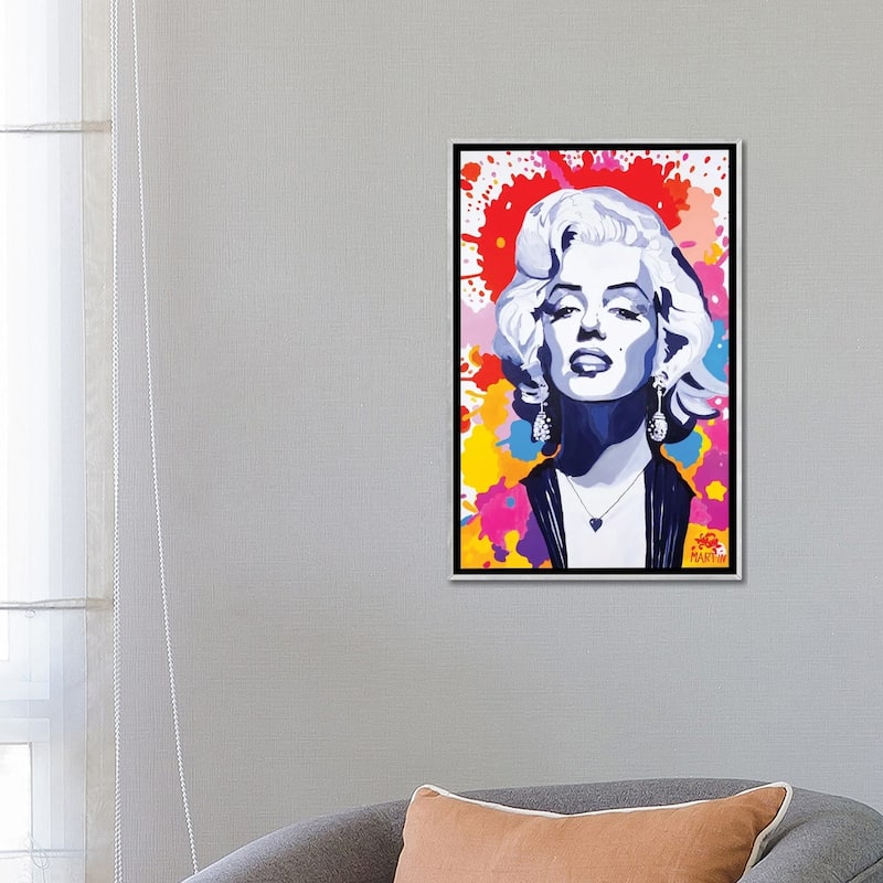 iCanvas "Marilyn Monroe III" by Peter Martin Framed Bed Bath & Beyond 37678240